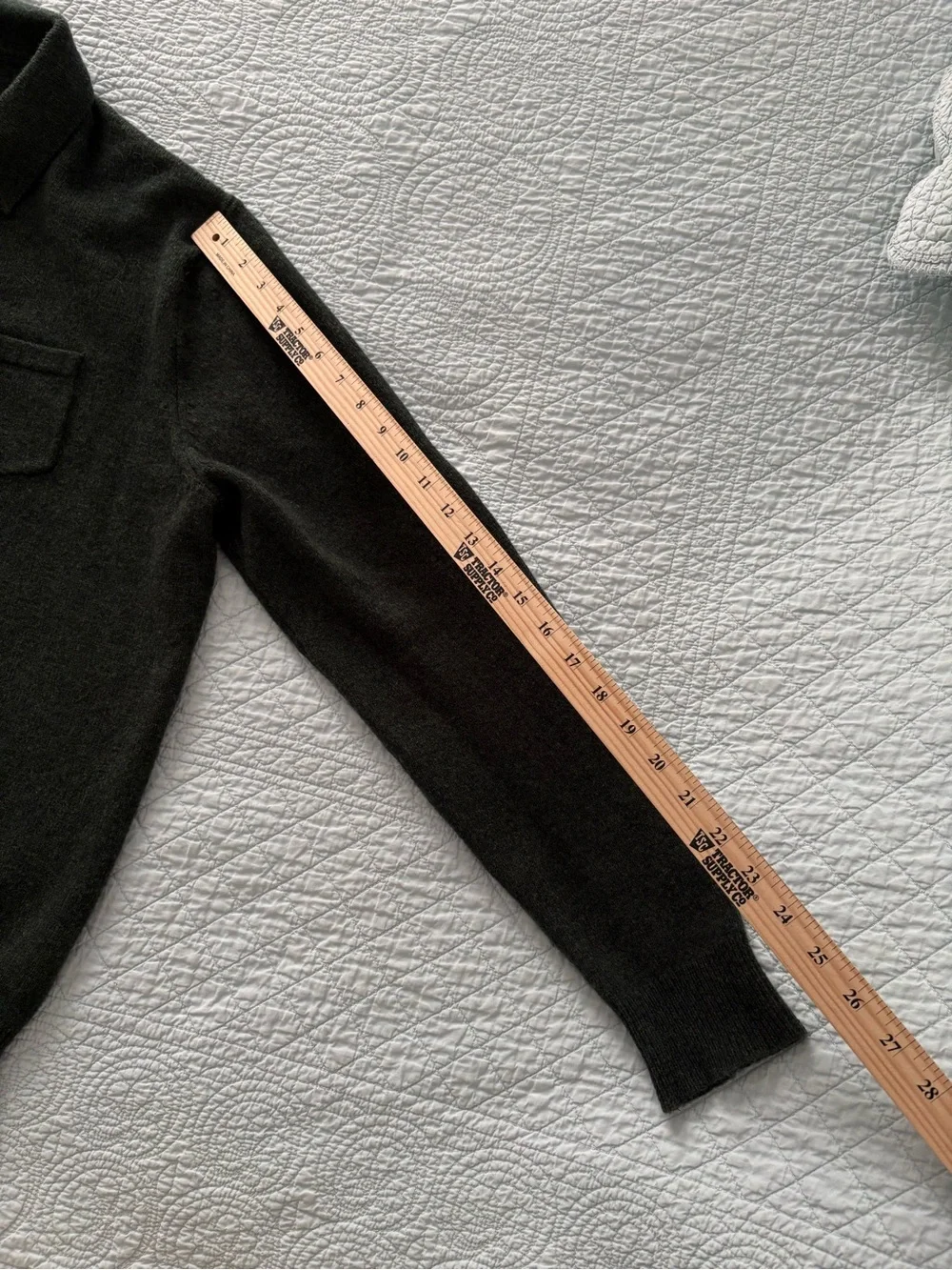 J Crew lambs wool collard sweater. Size XL.